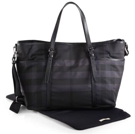 burberry grace nylon check diaper bag|Best diaper backpack .